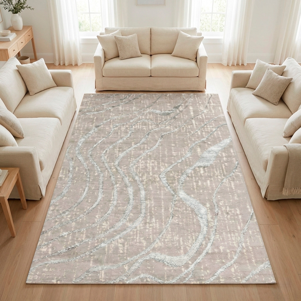 Alfombra casa dorada medida: 120m x 170cm - Alfombras | D' Ensueño