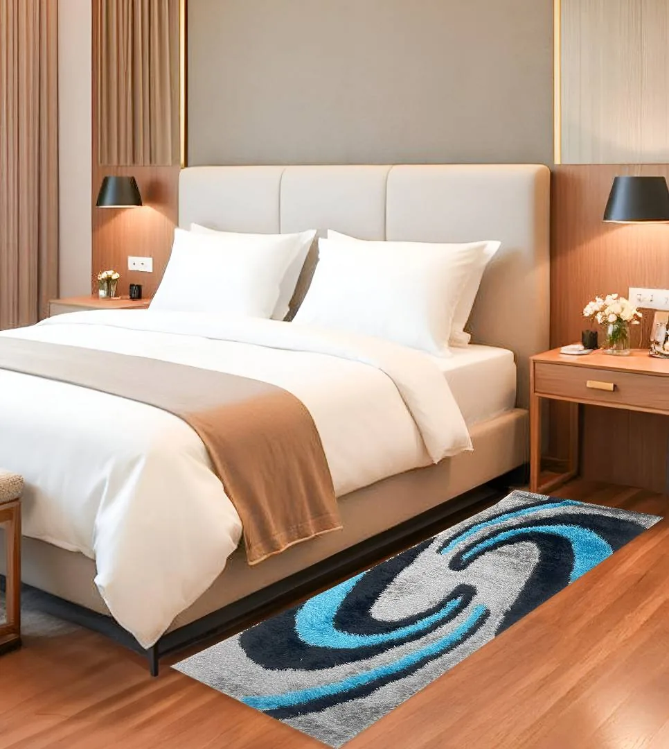 Alfombra shaggy sirena 2783 medida: 80cmx1.5cm - Alfombras y tapetes Colombia