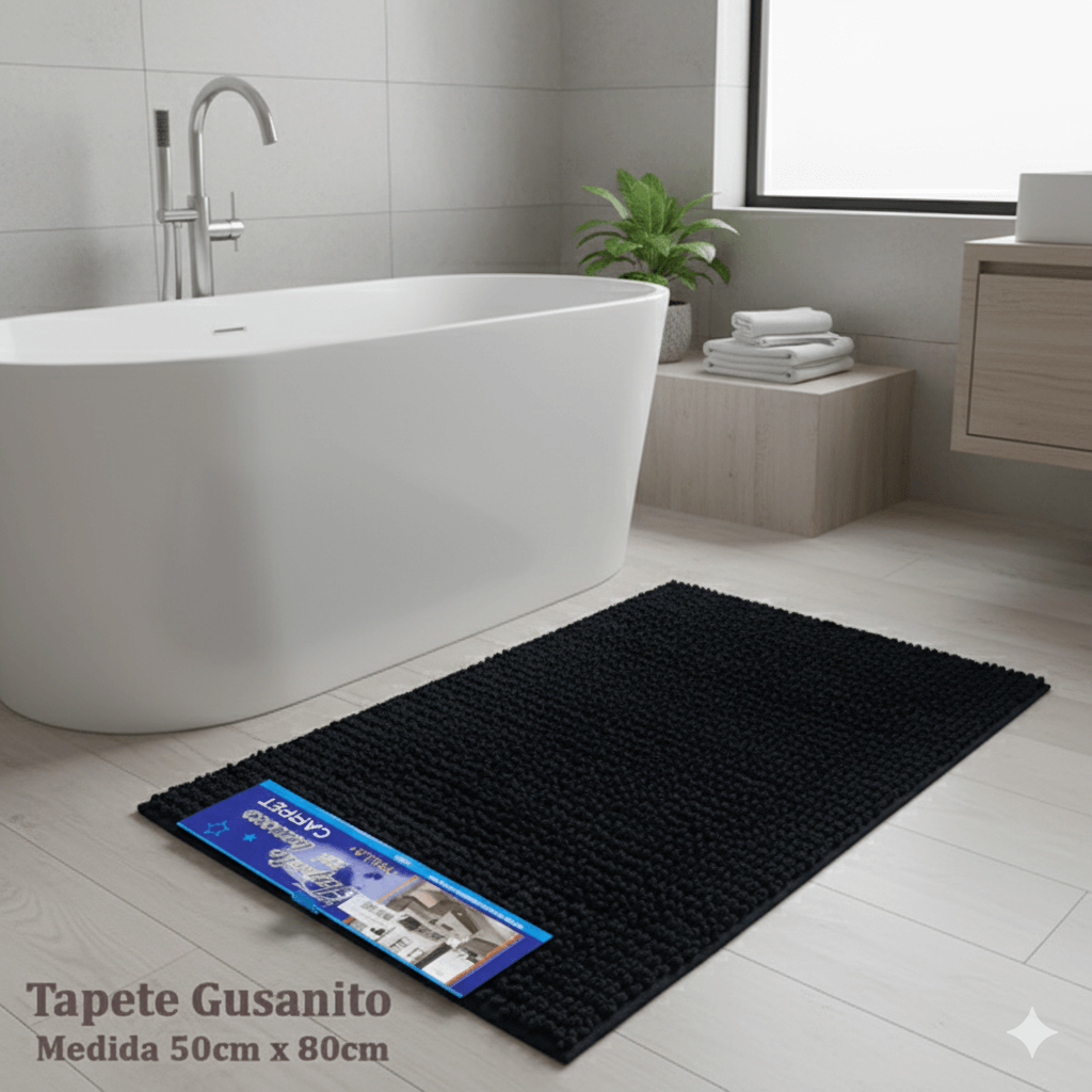 Tapete gusanito 50 cm x 80cm - Alfombras y tapetes | D' Ensueño