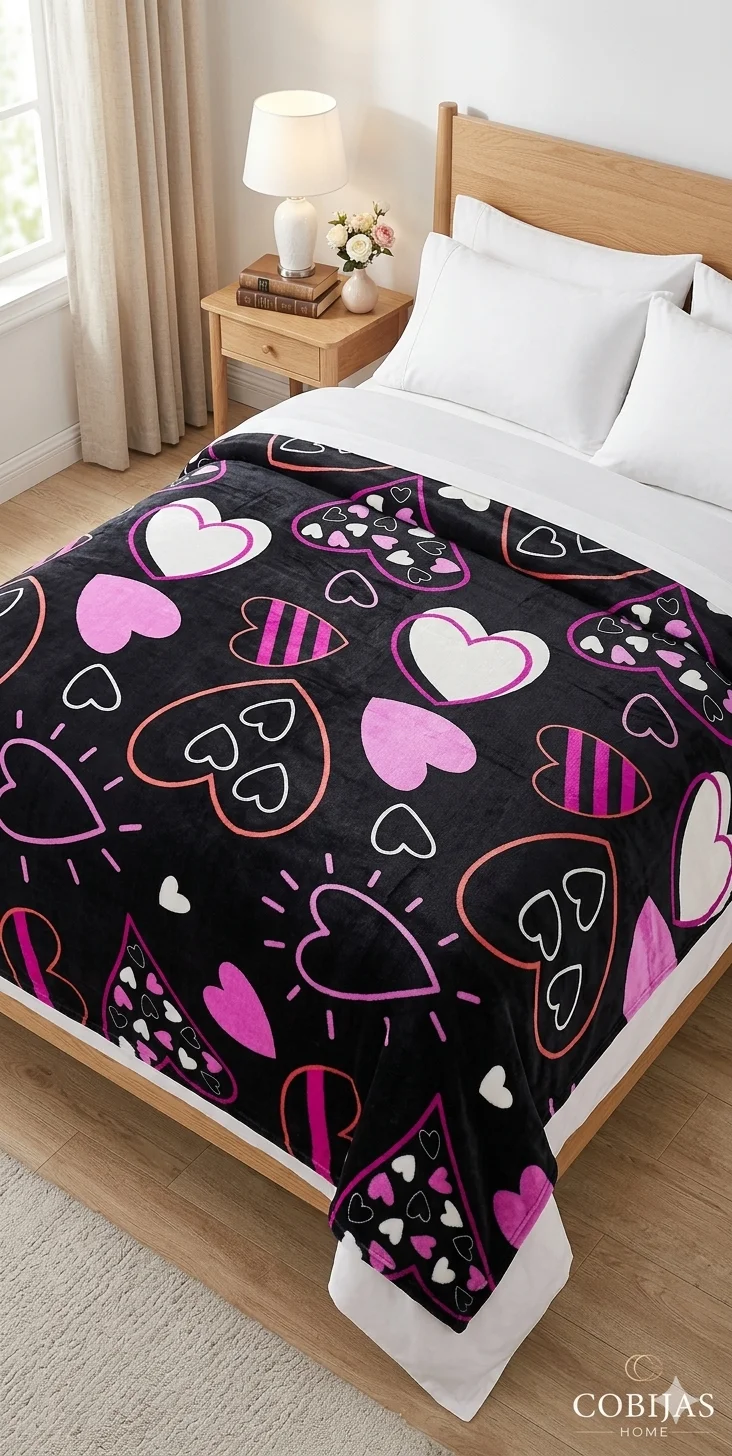 Cobija estampada ultra suave - Cobijas | D' Ensueño