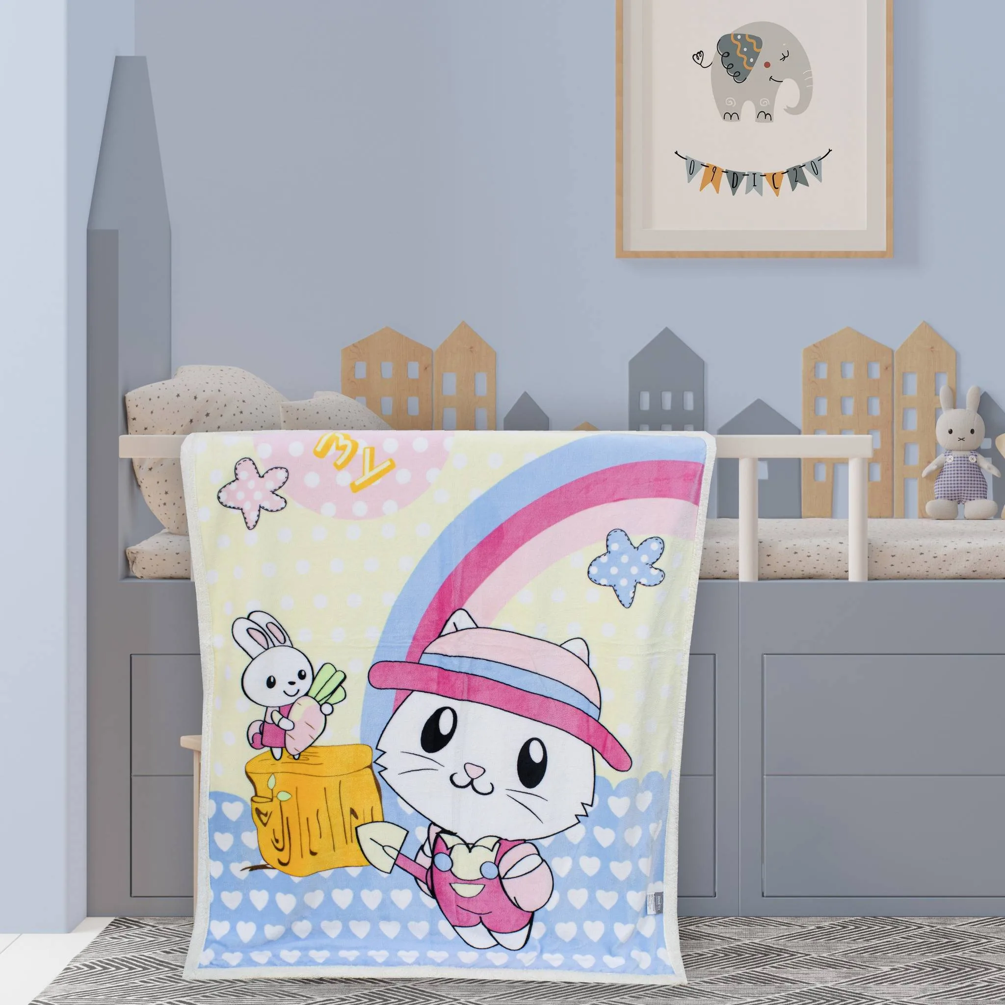 Cobija ovejera bebé 94cm x 136cm - Cobijas Colombia