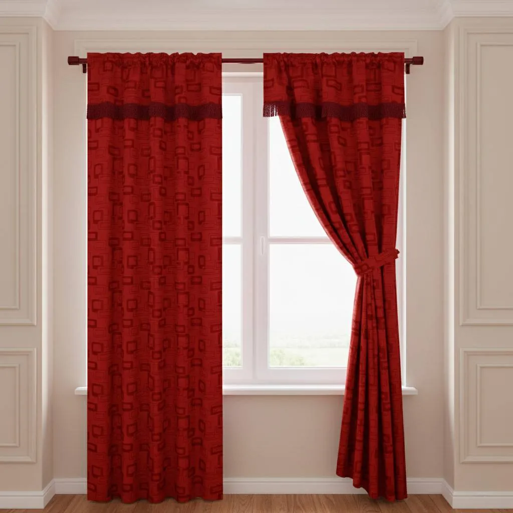 Cortina fleco grueso 140cmx220cm - Cortinas Colombia