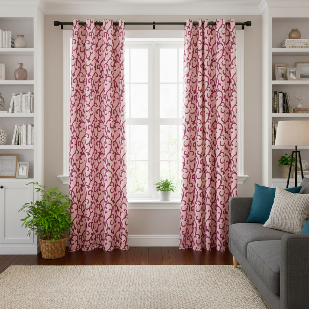 Cortina elena 140cmx220cm - Cortinas Colombia