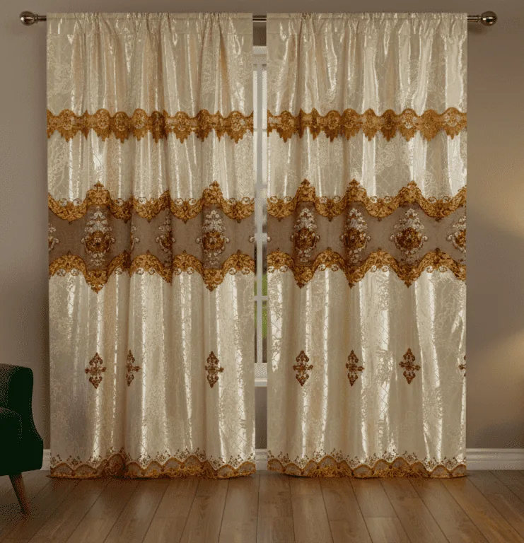 Cortinabordada a3 135cmx230cm - Cortinas | D' Ensueño