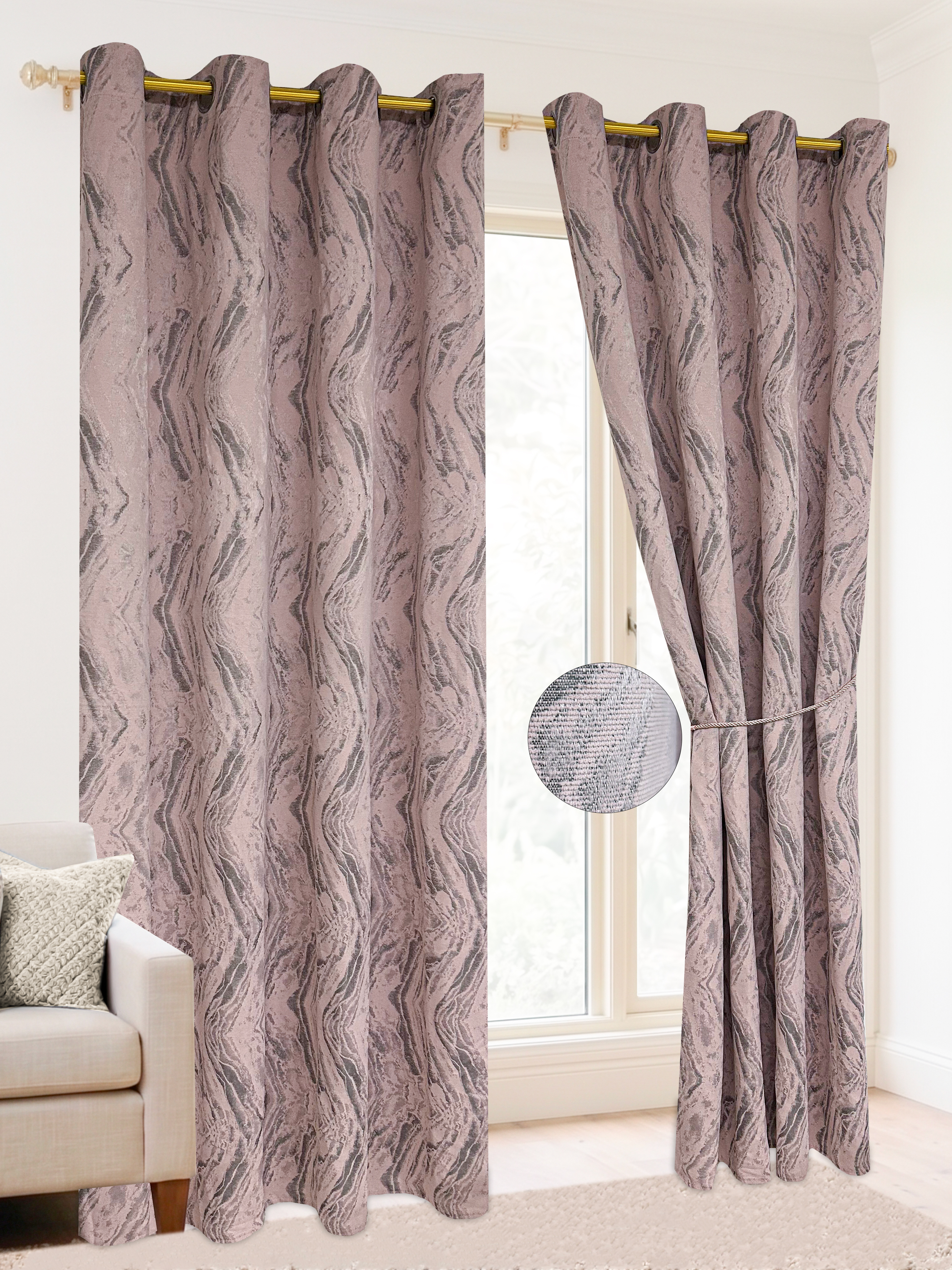 Cortina marmore 140cmx220cm - Cortinas | D' Ensueño