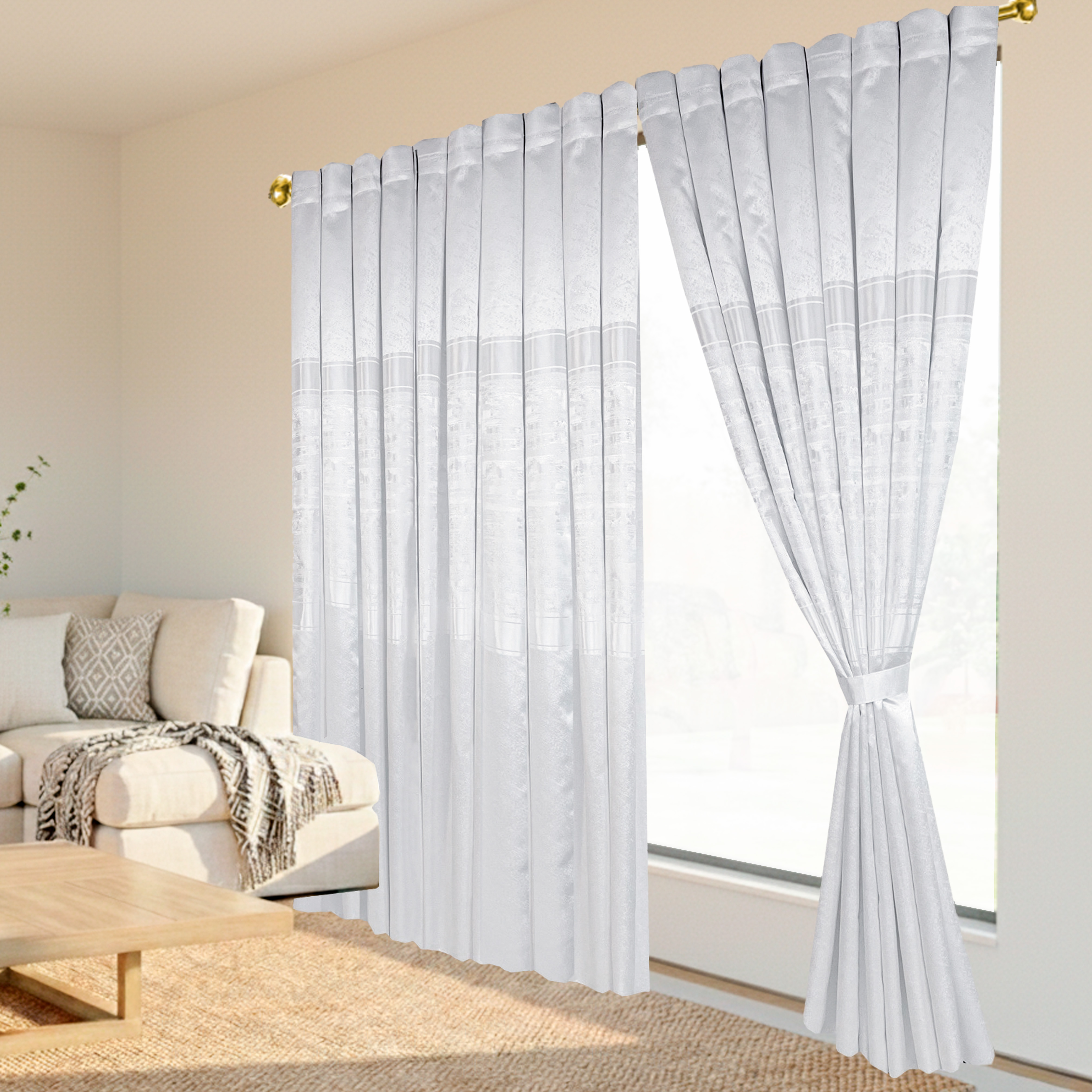 Cortina luxe 140cmx230cm - Cortinas | D' Ensueño