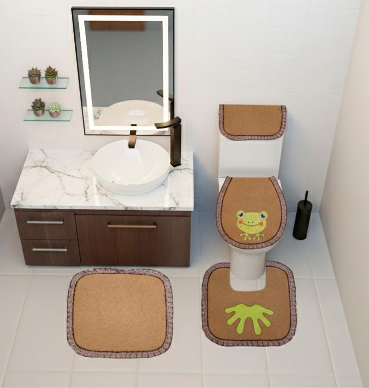 Juegos de baño x7 piezas - Juegos de baño Colombia