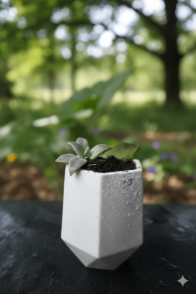 Matera ébano verde - Línea artesanal Colombia