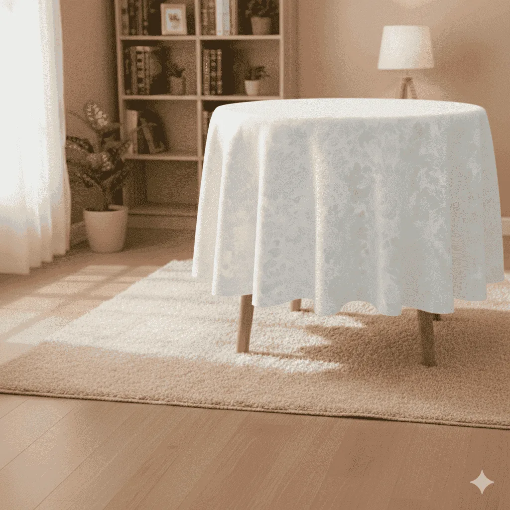 Mantel mesa coquet a bijous 200cmx200cm - Mantelería | D' Ensueño