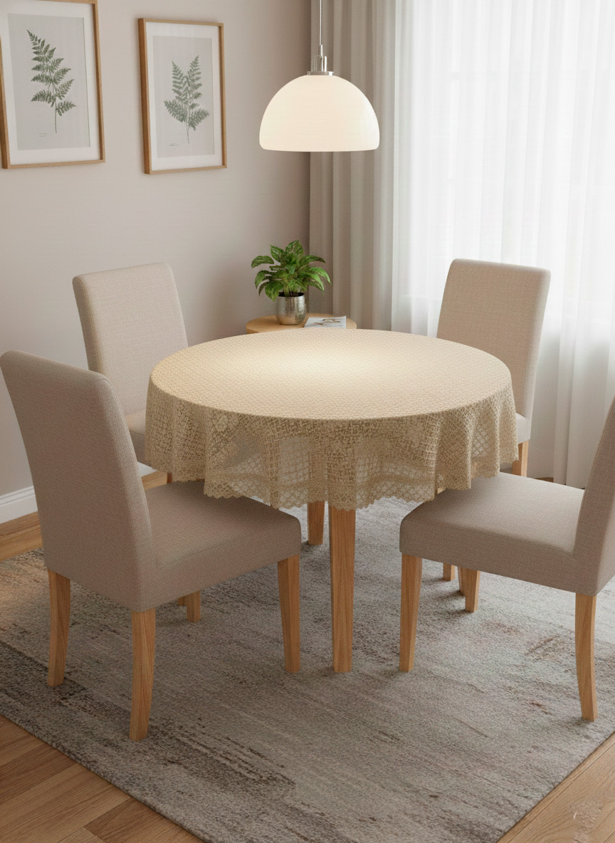 Mantel guipiur 8260 180cmx180cm - Mantelería | D' Ensueño