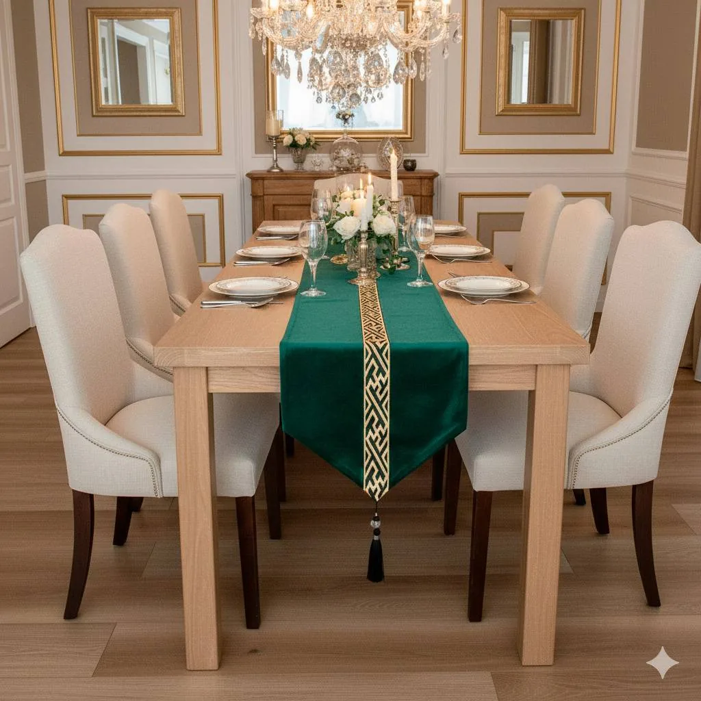 Camino de mesa ópalo 30cmx180cm - Mantelería | D' Ensueño