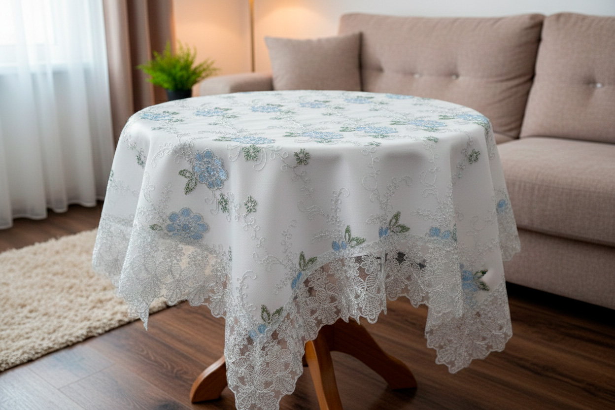 Carpeta rositas 85cmx85cm - Mantelería Colombia