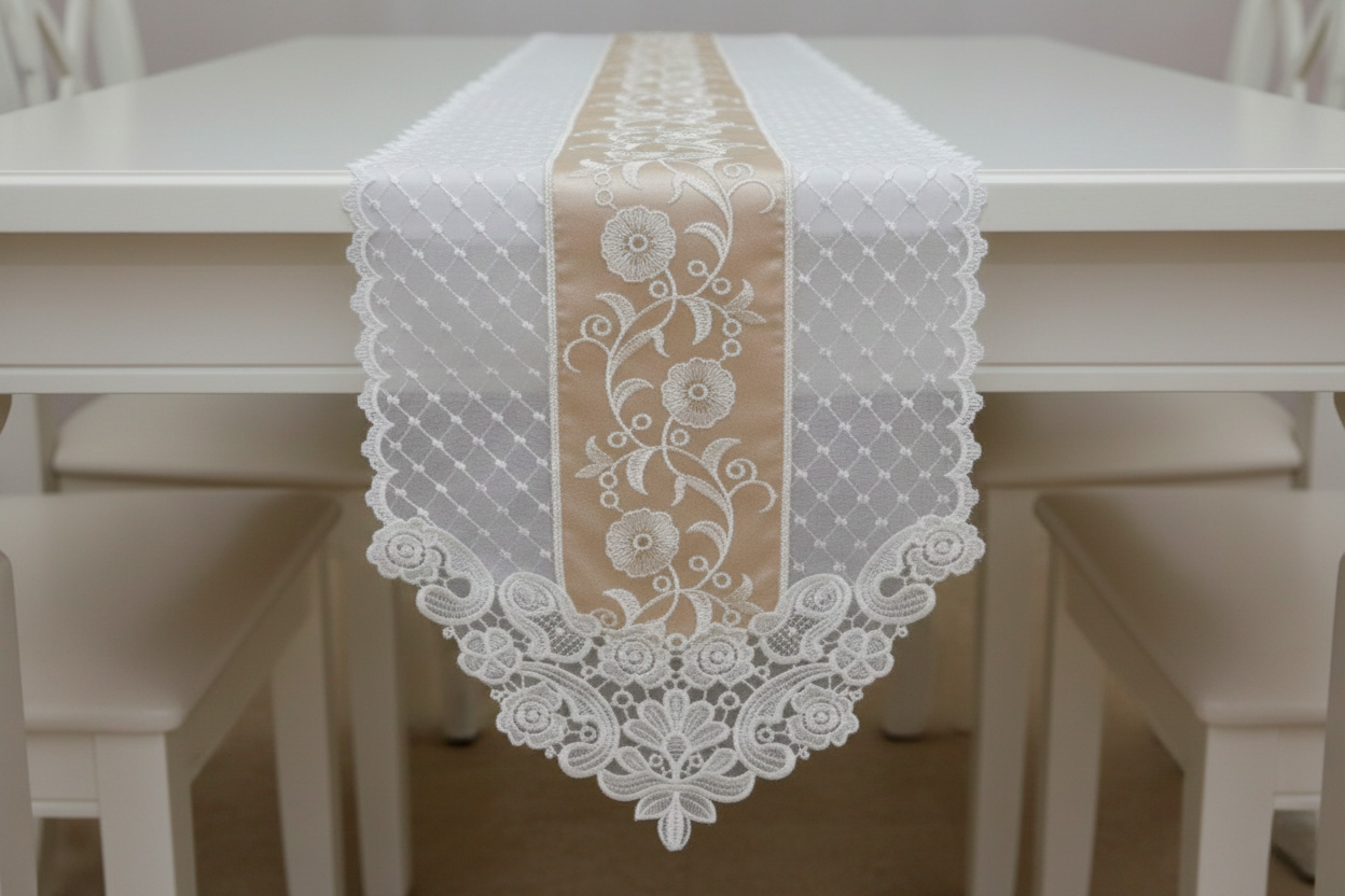 Camino de mesa dima 32cmx180cm - Mantelería | D' Ensueño