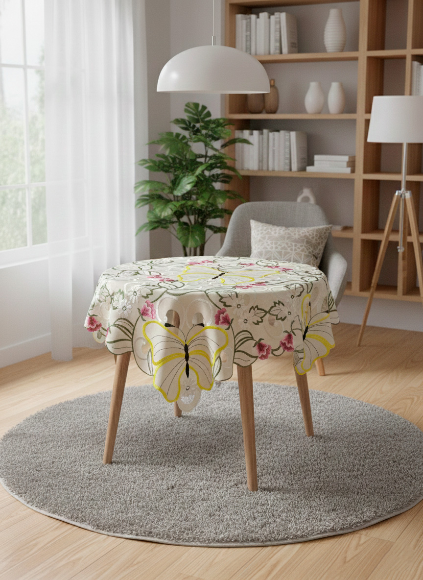 Carpeta bordada 21145 85cmx85cm - Mantelería | D' Ensueño