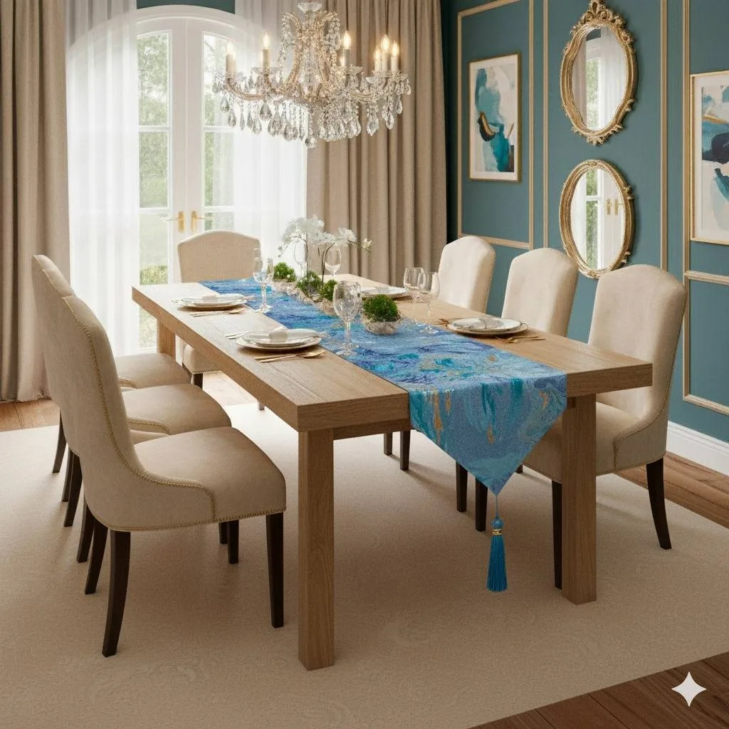 Camino de mesa aria 32cmx180cm - Mantelería | D' Ensueño