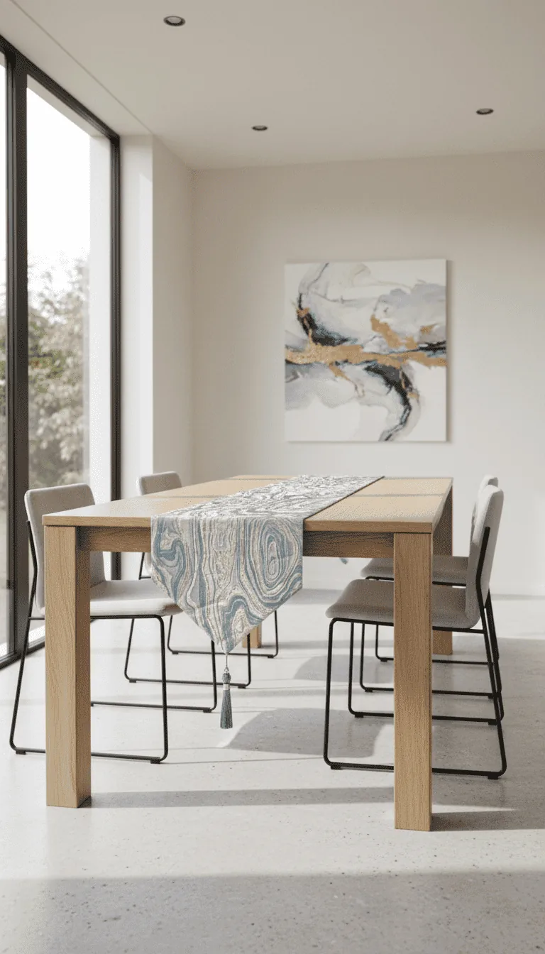 Camino de mesa nacar 30cmx180cm - Mantelería | D' Ensueño