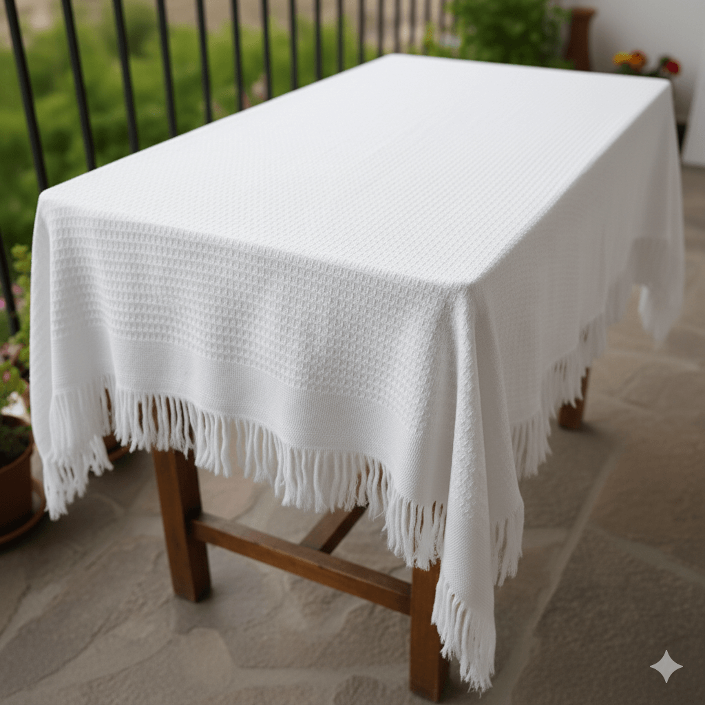 Mantel algodón 1,63cm x 91cm - Mantelería | D' Ensueño