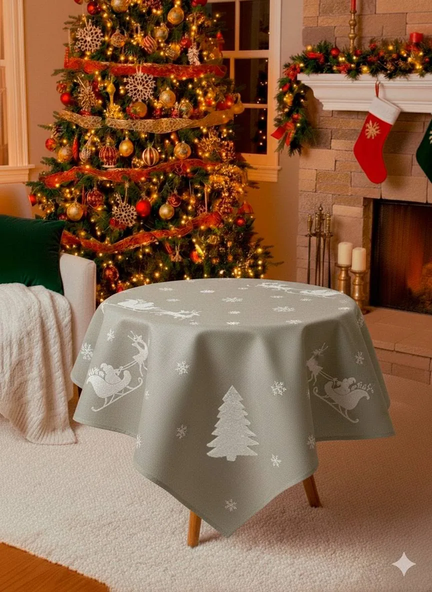 Carpeta na videña boneca 85cmx85cm - Navidad Colombia