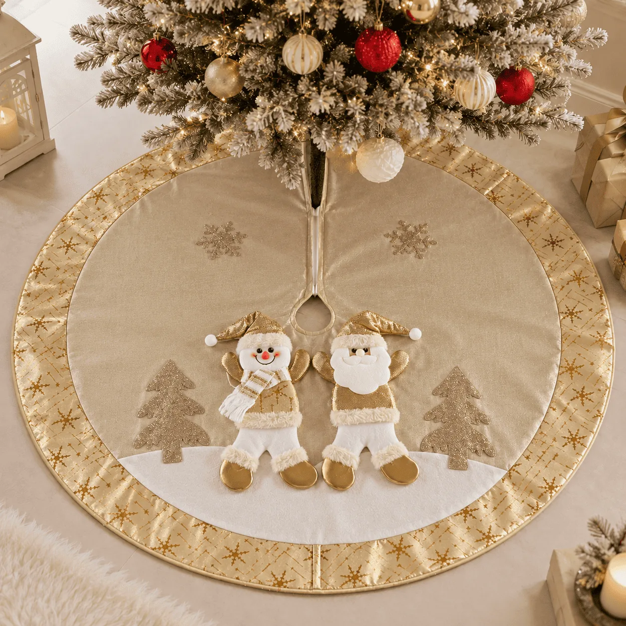 Pie de árbol villan 100cm - Navidad | D' Ensueño