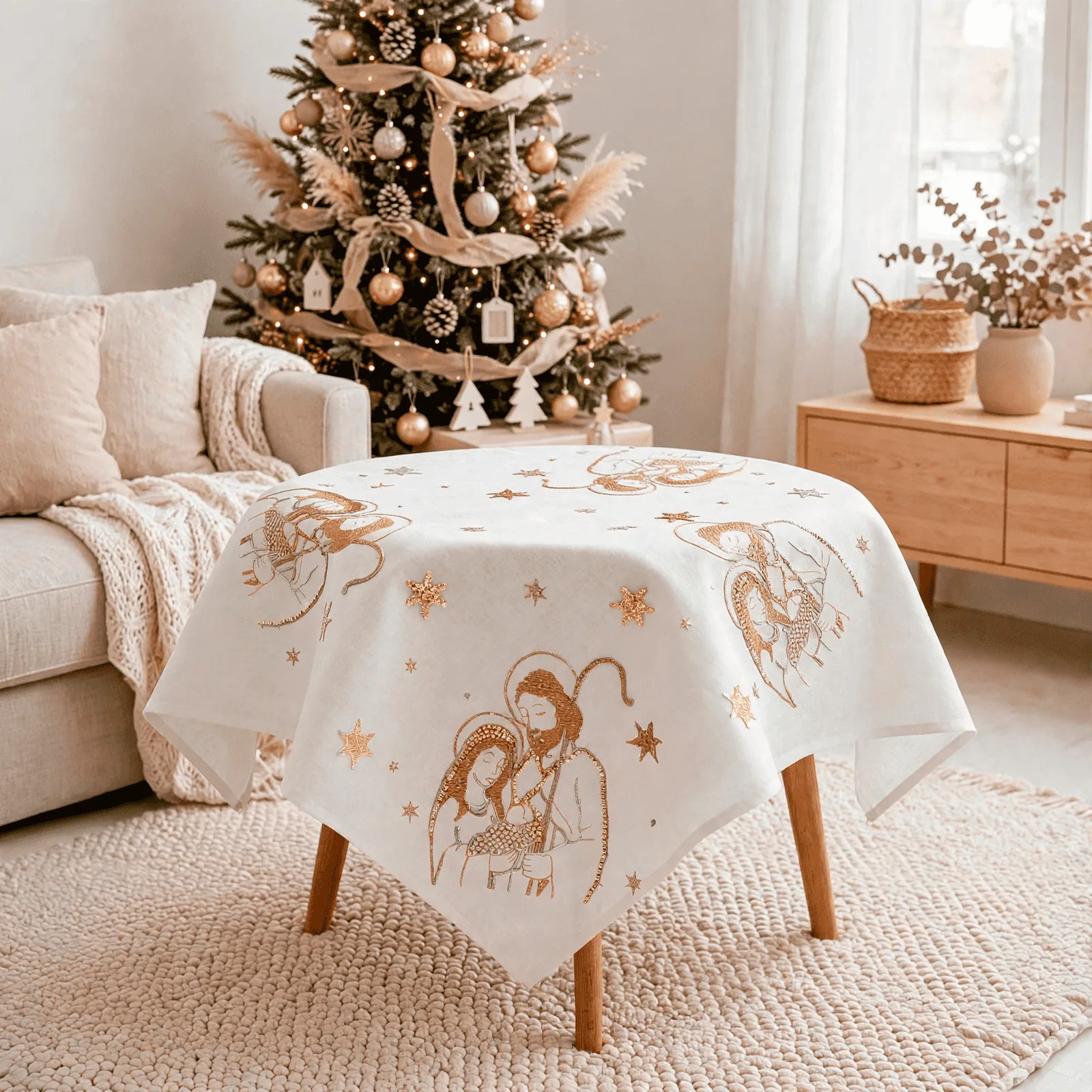 Carpeta f amil 85cmx85cm - Navidad | D' Ensueño