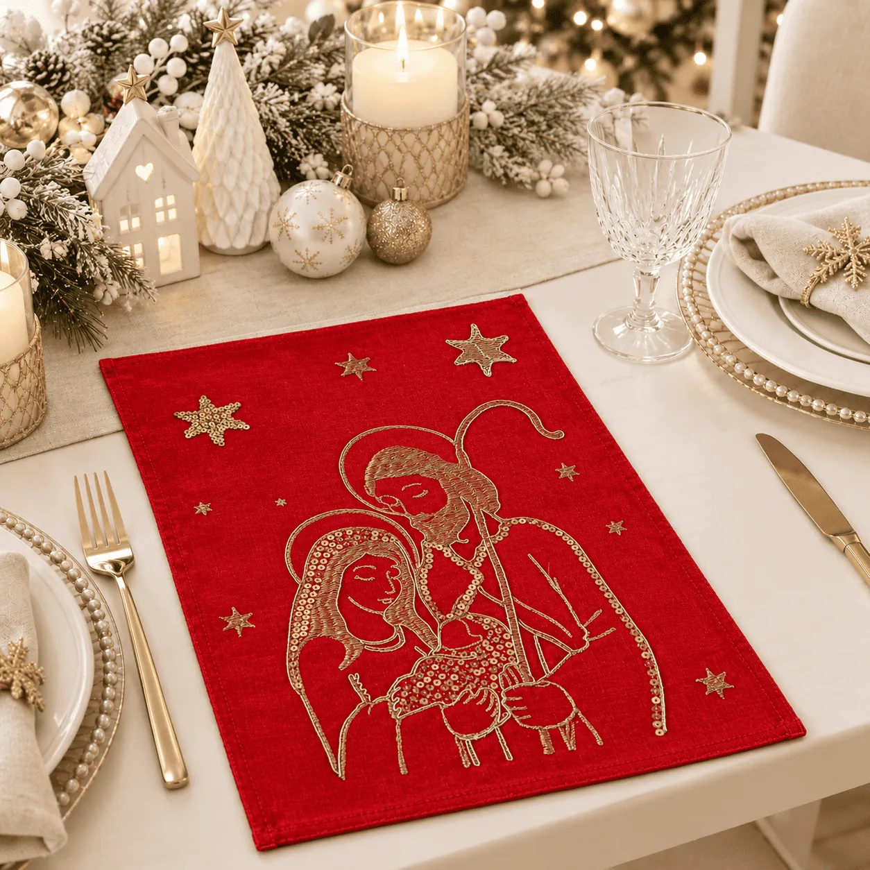 Individual f amil 30cmx45cm - Navidad | D' Ensueño