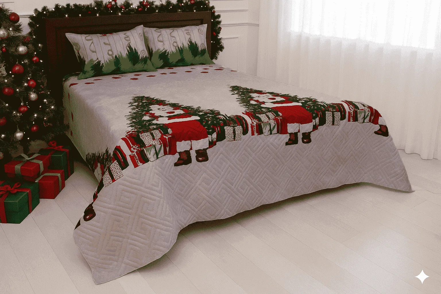 Tendido de cama ultrasonido doble - Navidad 2025 Colombia