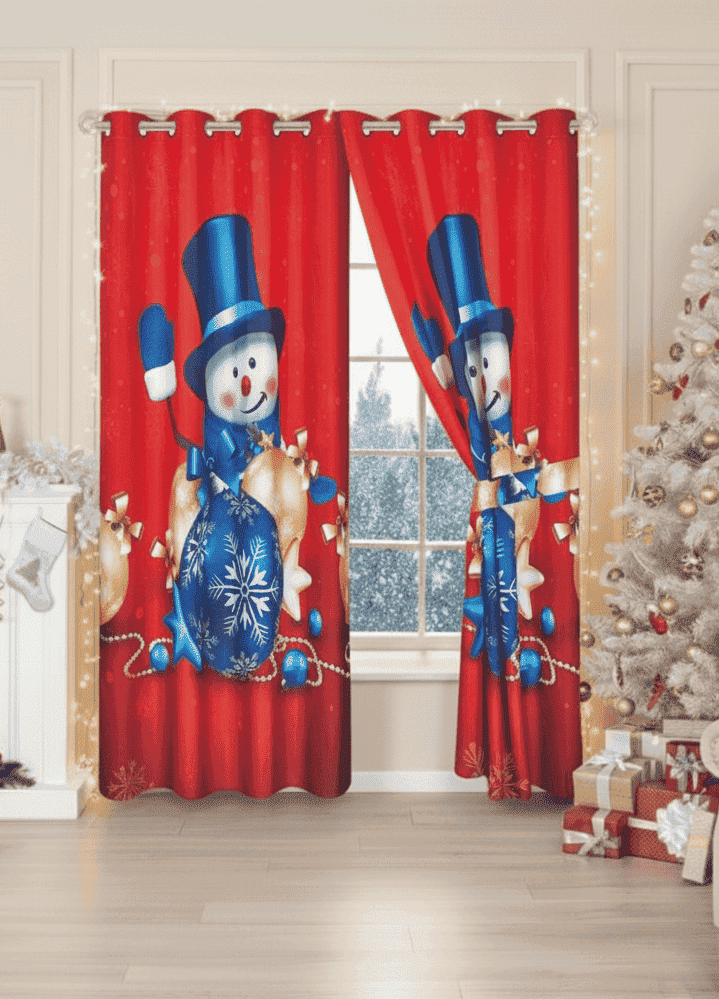 Cortina navideña aro metálico - Navidad 2025 | D' Ensueño