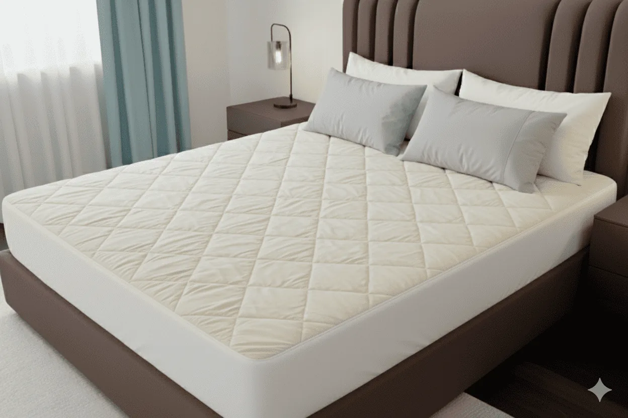 Protector de colchón en tela. queen - Hotelero | D' Ensueño