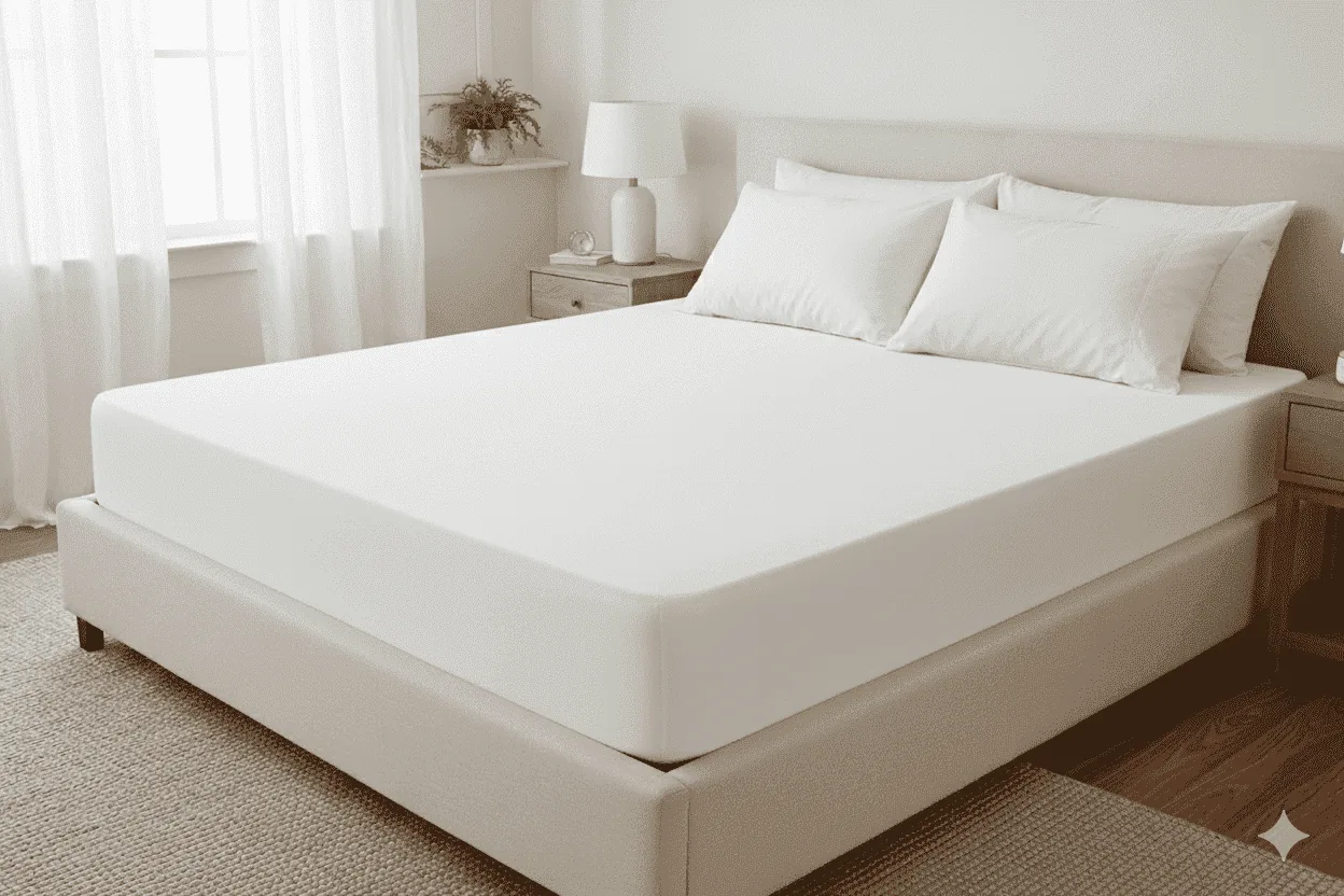 Protector de colchón jersey. antifluido queen - Protectores | D' Ensueño