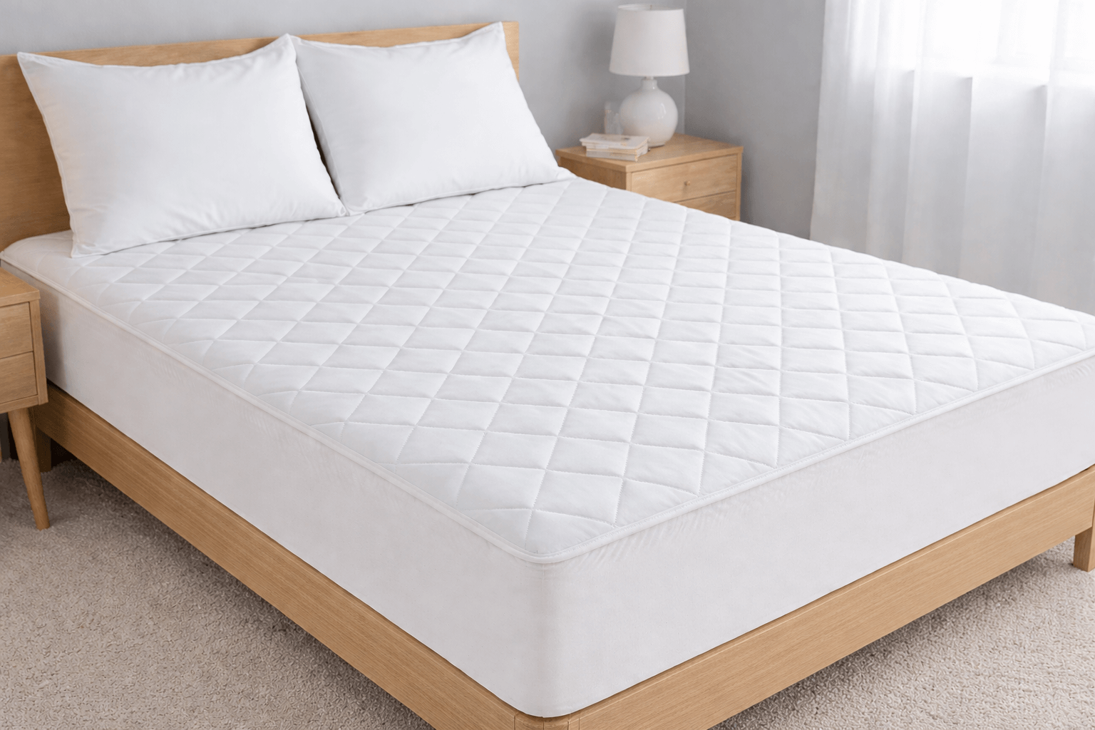 Protector de colchón acolchado impermeable - Protectores Colombia