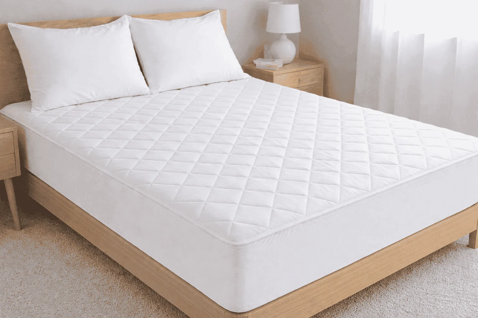 Protector de colchón acolchado impermeable - Protectores | D' Ensueño