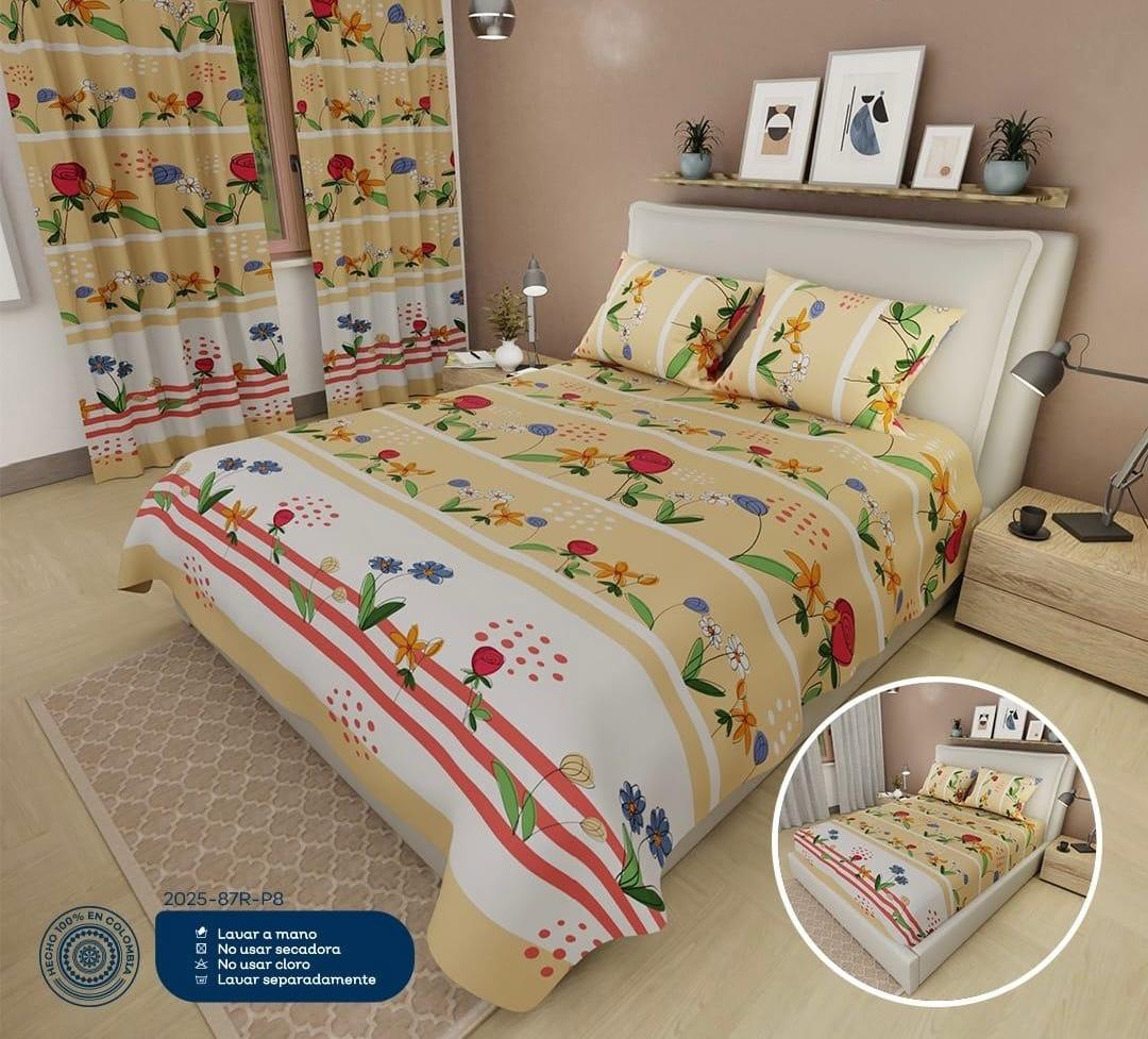 Juego de sábanas reactiv sencillo - Sábanas | D' Ensueño