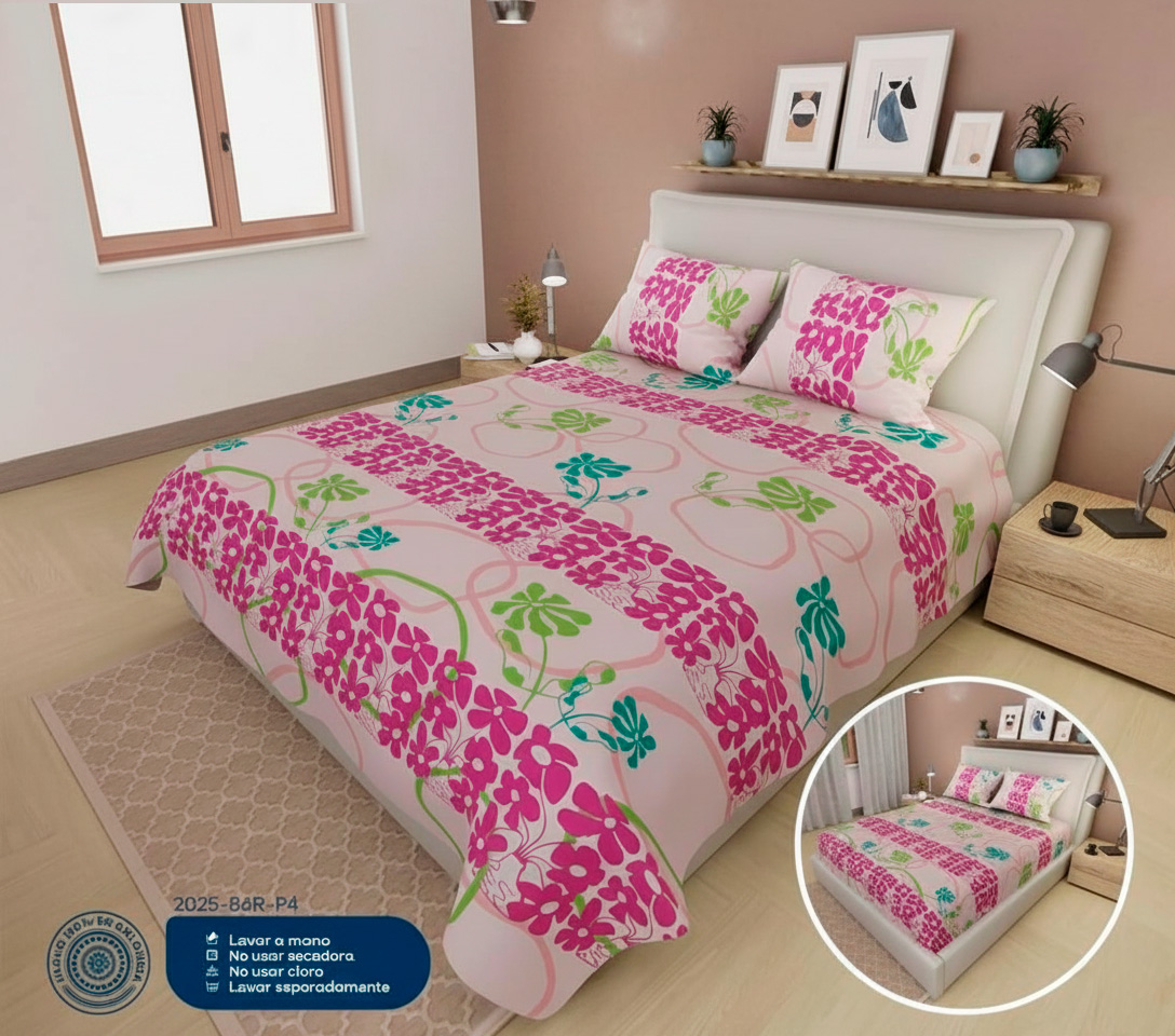 Juego de sábanas reactiv sencillo - Sábanas | D' Ensueño