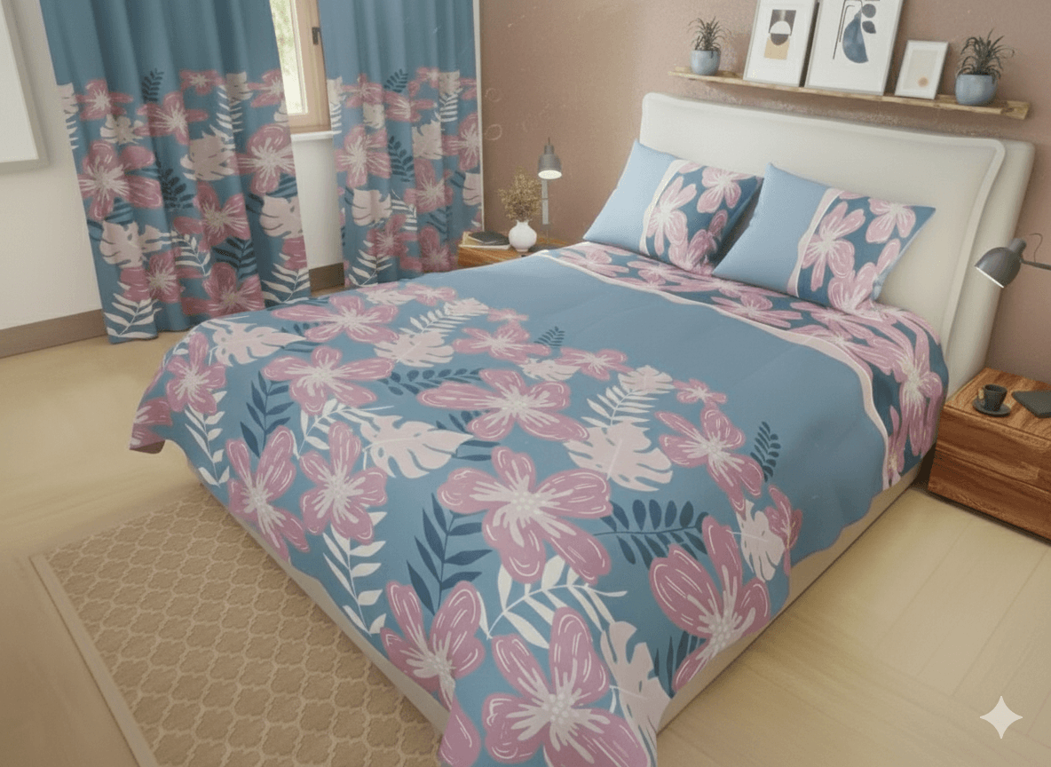 Juego de sábanas reactiv queen - Sábanas Colombia