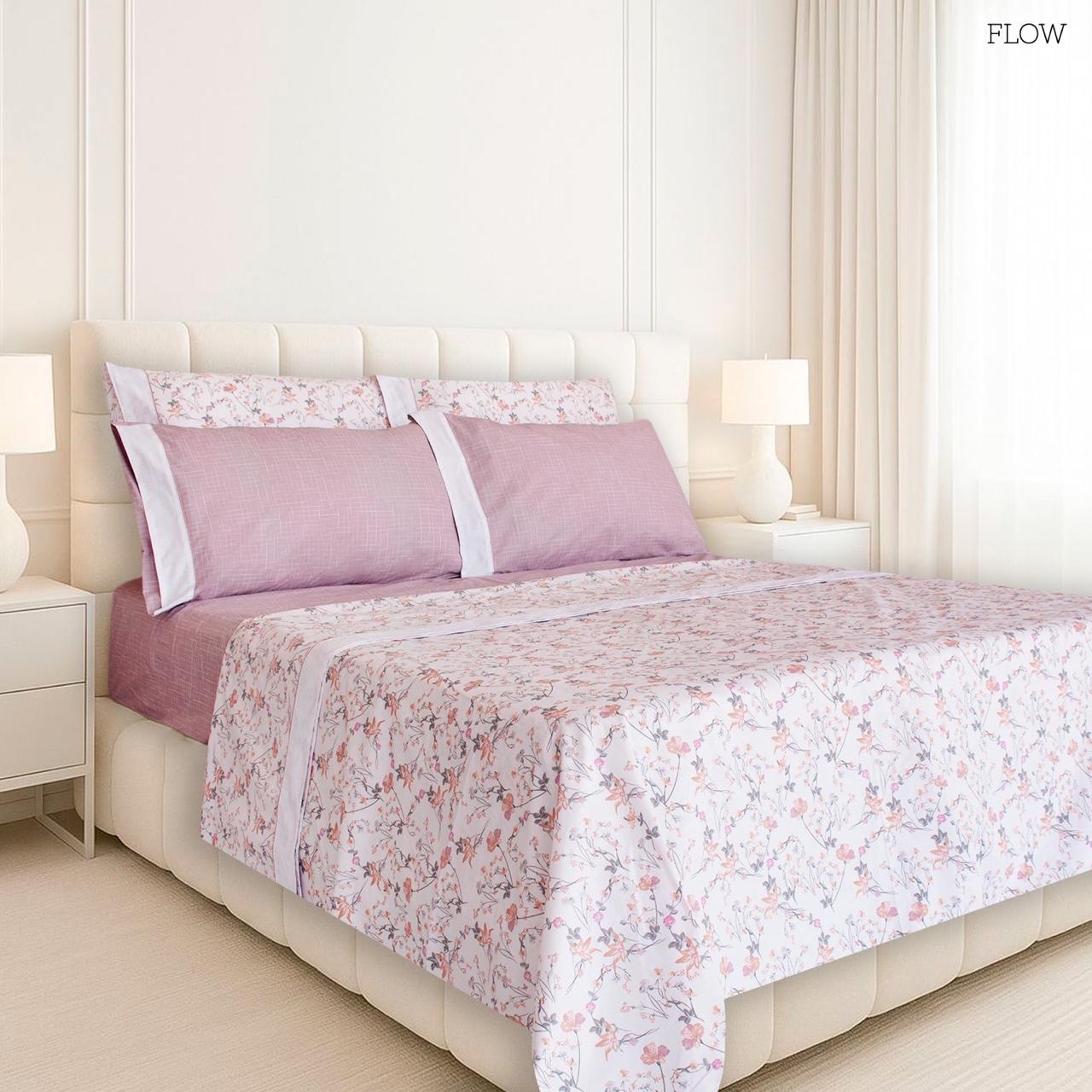 Juego de sábanas zafira juego de sábanas en género 50% algodón 50% poliéster. doble - Sábanas Colombia