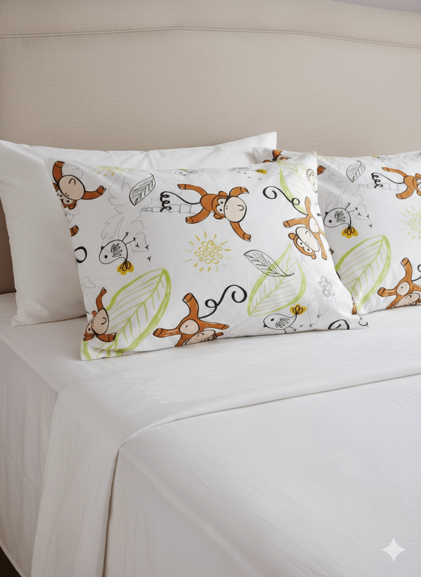 Par de fundas estampada - Sábanas | D' Ensueño