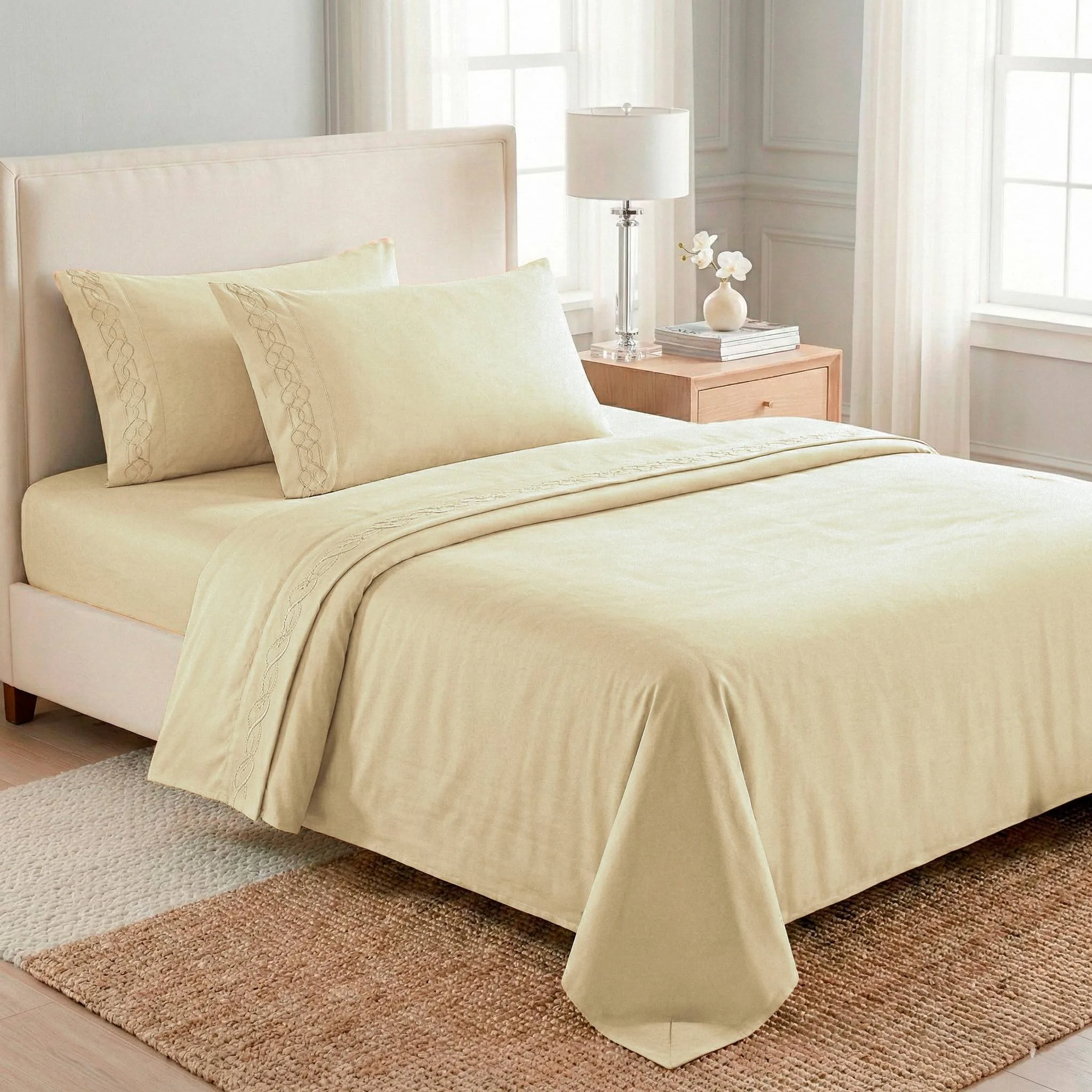 Juego de sábanas sofía queen - Sábanas | D' Ensueño