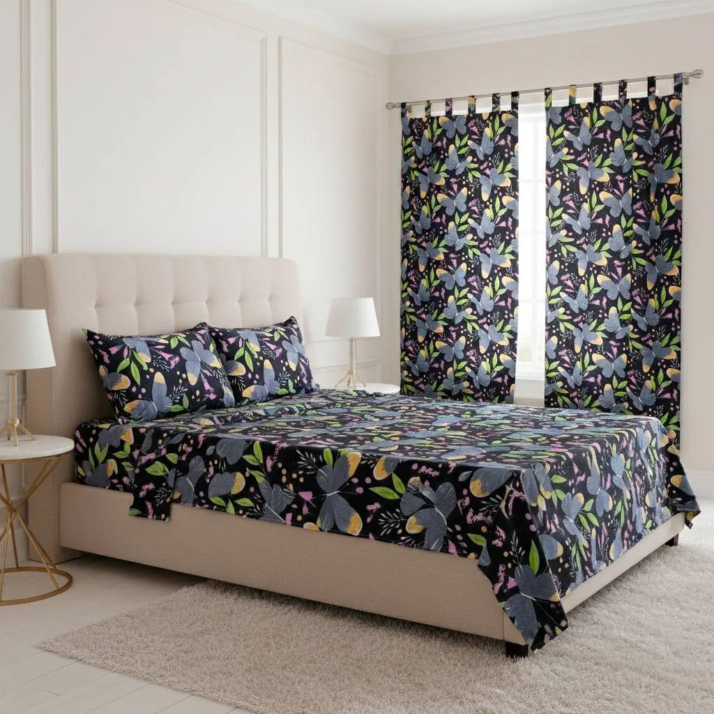 Kit de sábanas + cortinas doble - Sábanas | D' Ensueño