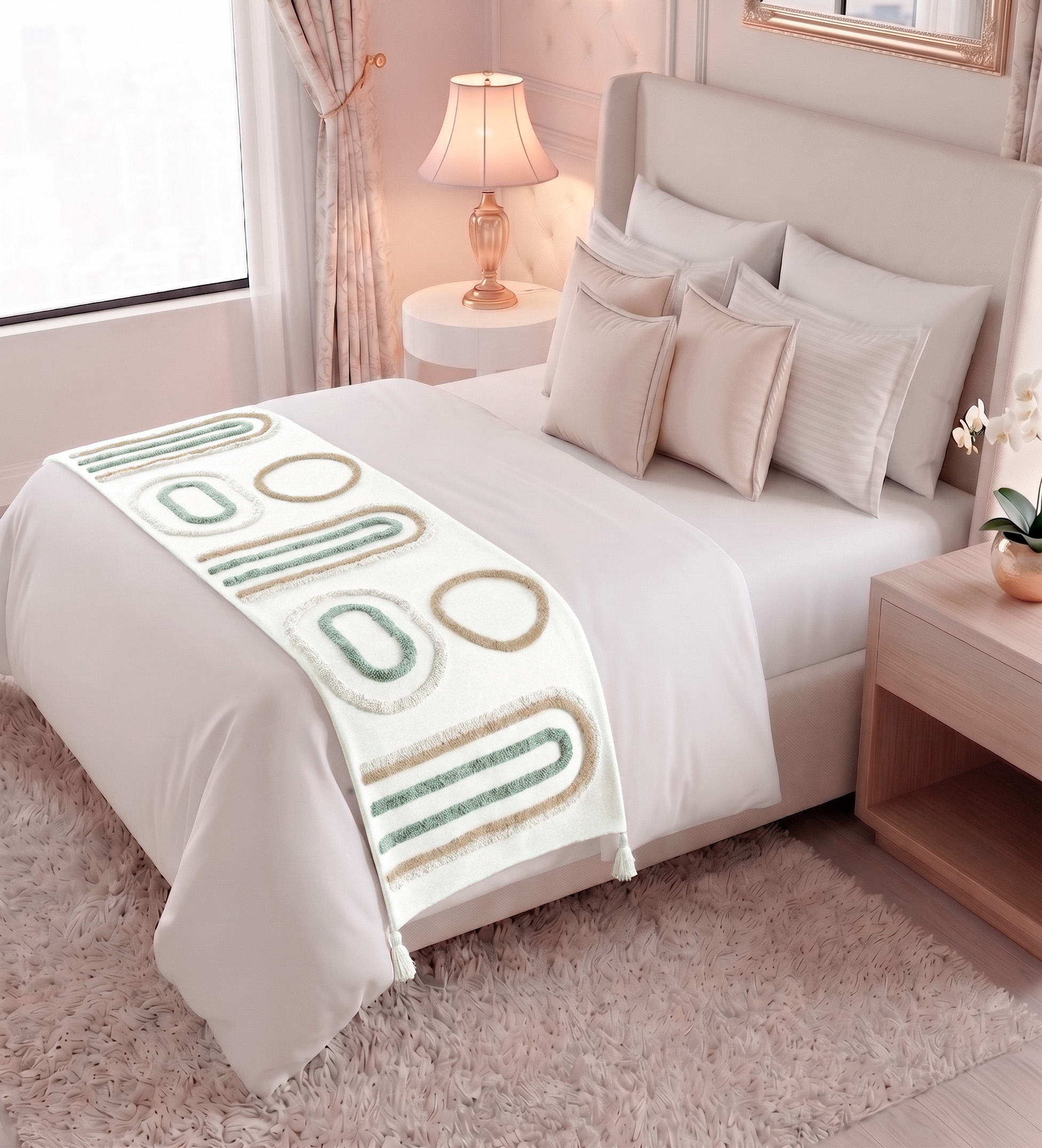 Pie de cama kala 60cmx200cm - Tendidos premium | D' Ensueño