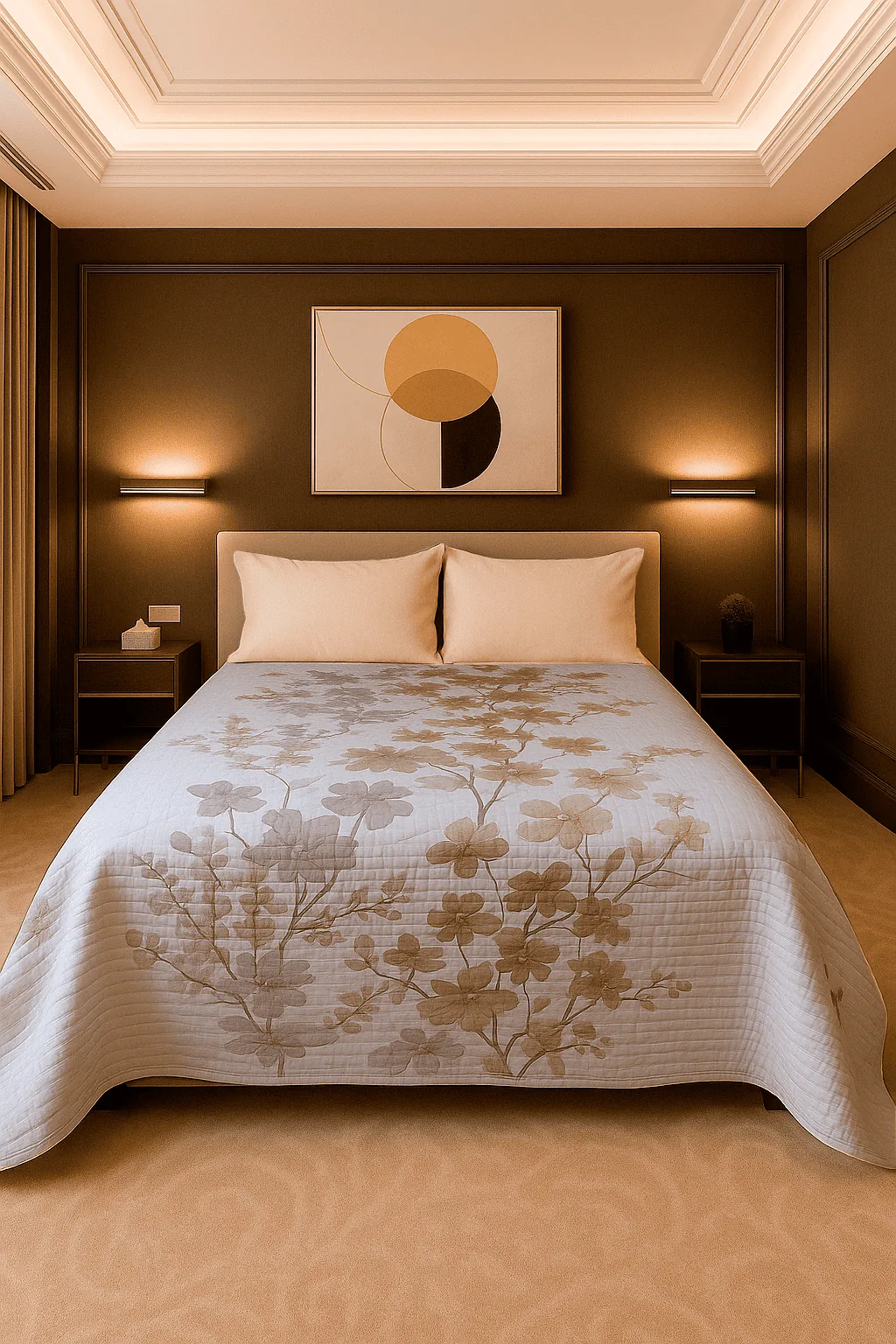 Colcha l´nuit queen - Tendidos premium Colombia