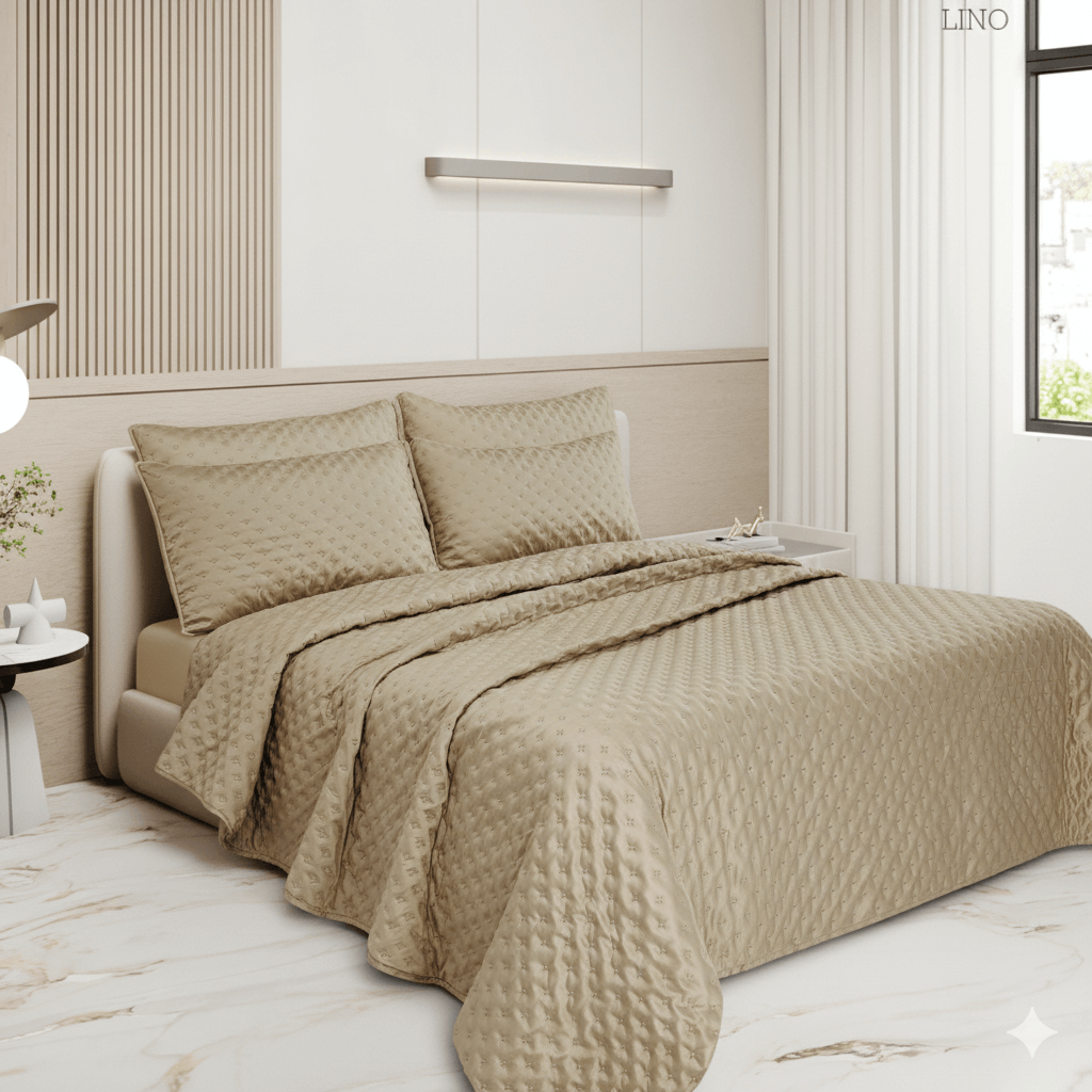 Colcha milano satín doble - Tendidos premium Colombia