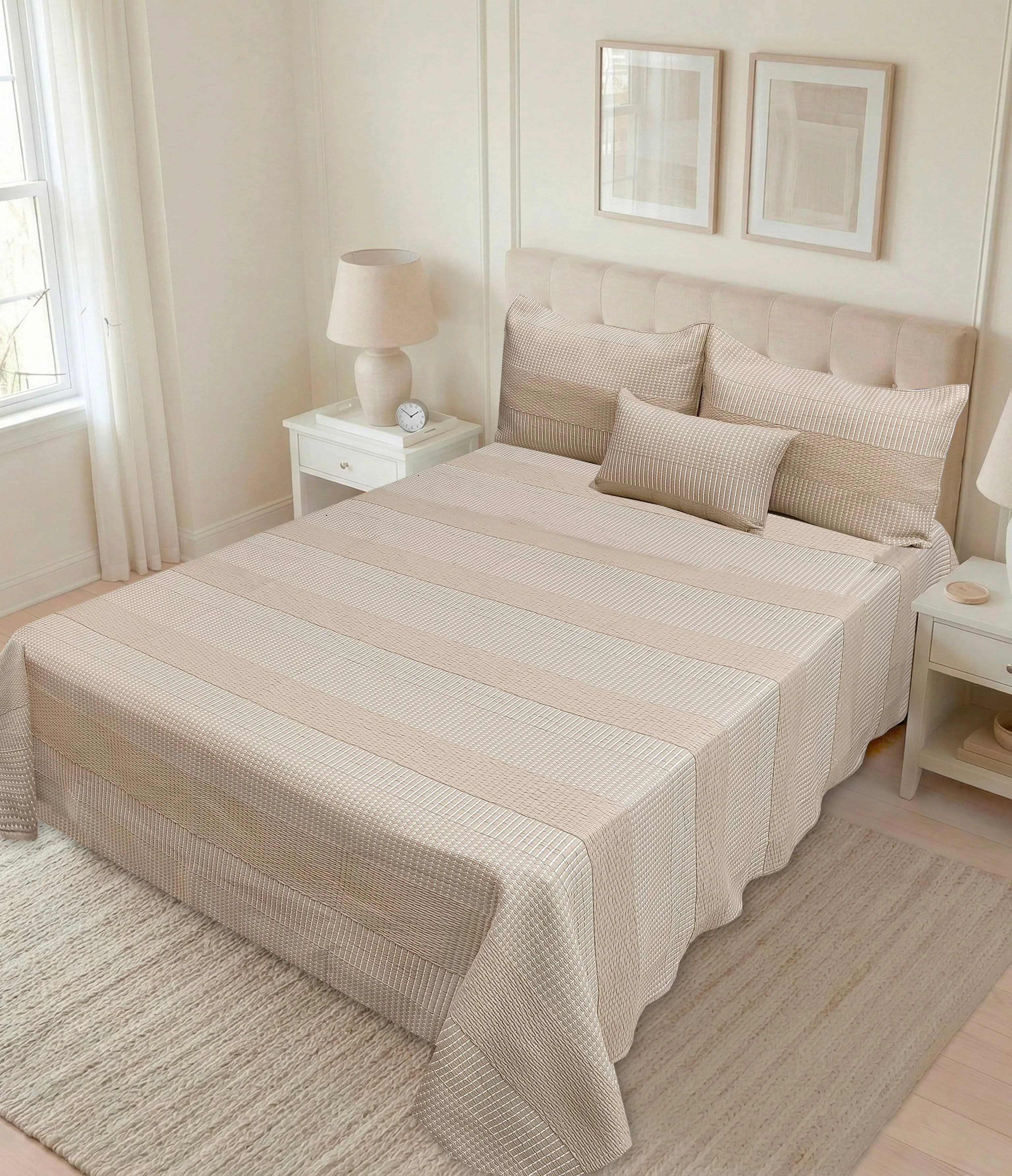 Tendido de cama doble faz lua queen - Tendidos premium | D' Ensueño