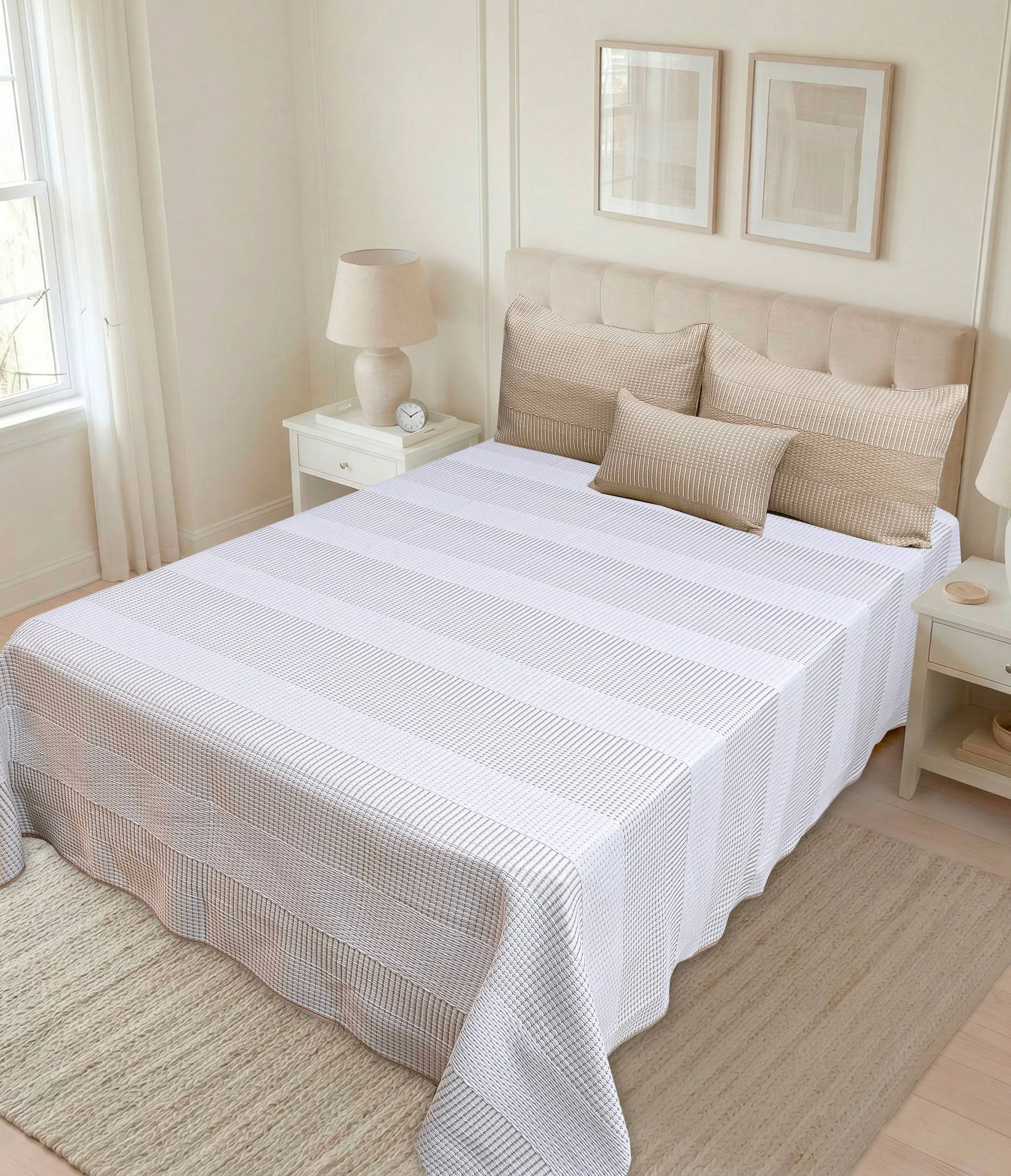 Tendido de cama doble faz lua kingsize - Tendidos premium | D' Ensueño