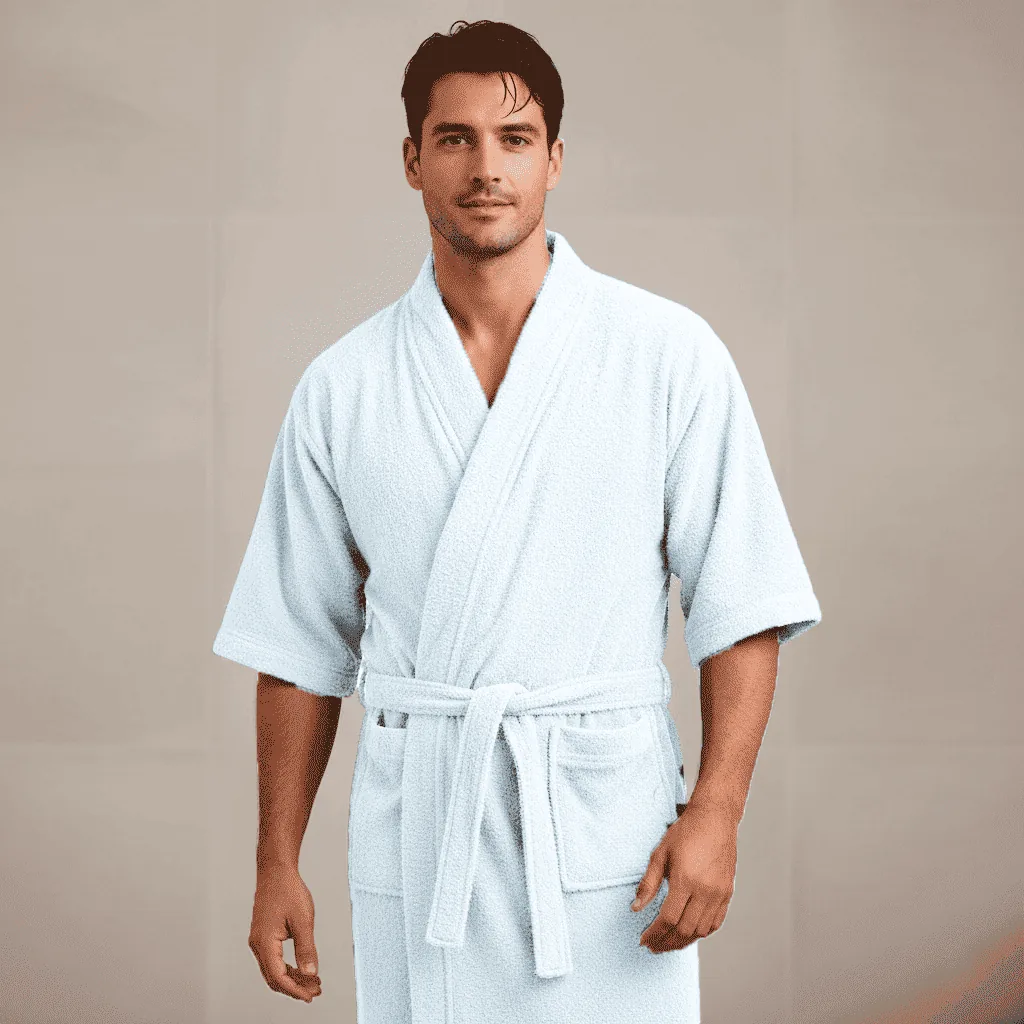 Ba a de baño hombre en tela toalla - Toallas | D' Ensueño